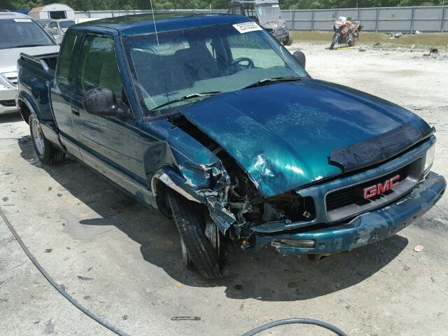 1GTCS19X2V8514910 - 1997 GMC SONOMA GREEN photo 1