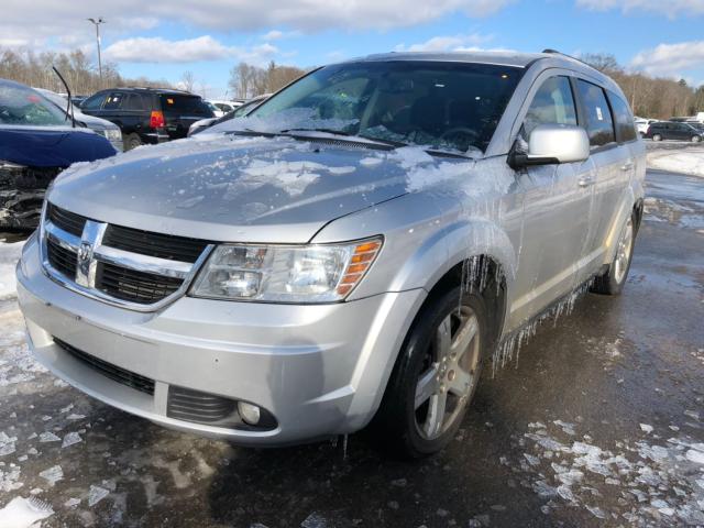 3D4PH5FV9AT152602 - 2010 DODGE JOURNEY SX SILVER photo 2