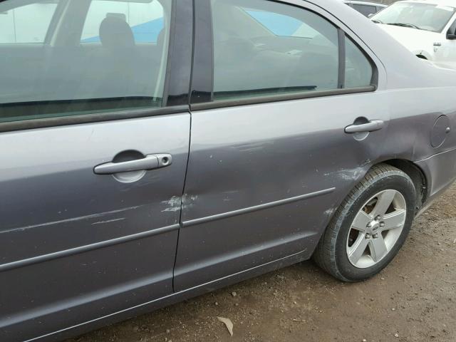 3FAHP07Z17R236062 - 2007 FORD FUSION SE GRAY photo 9