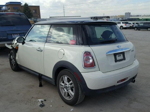 WMWSU3C58DT690944 - 2013 MINI COOPER CREAM photo 3