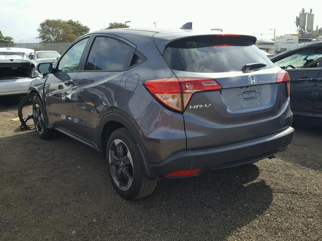 3CZRU5H58JG702437 - 2018 HONDA HR-V EX GRAY photo 3