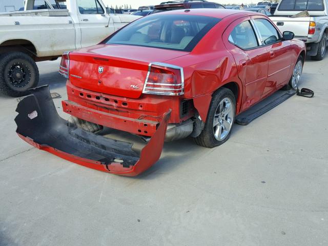 2B3KA53H97H847921 - 2007 DODGE CHARGER R/ RED photo 4