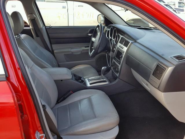 2B3KA53H97H847921 - 2007 DODGE CHARGER R/ RED photo 5