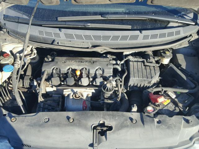 1HGFA16886L018569 - 2006 HONDA CIVIC EX ვერცხლისფერი ფოტო 7