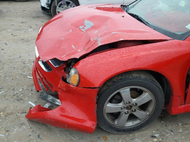 4B3AG52H45E029950 - 2005 DODGE STRATUS R/ RED photo 9