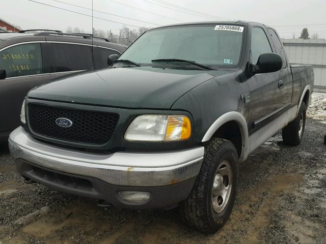 1FTRX18W93NA99362 - 2003 FORD F150 GREEN photo 2