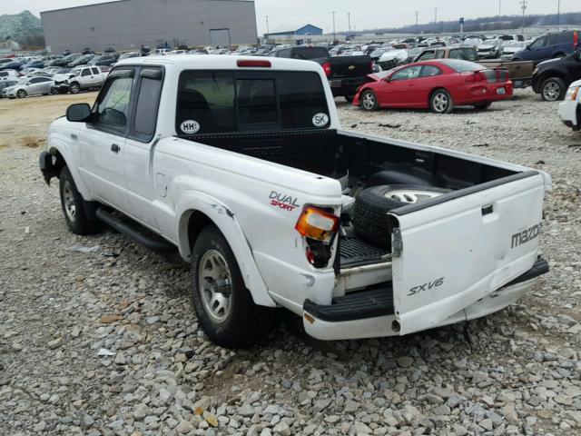 4F4YR16V81TM23496 - 2001 MAZDA B3000 CAB WHITE photo 3