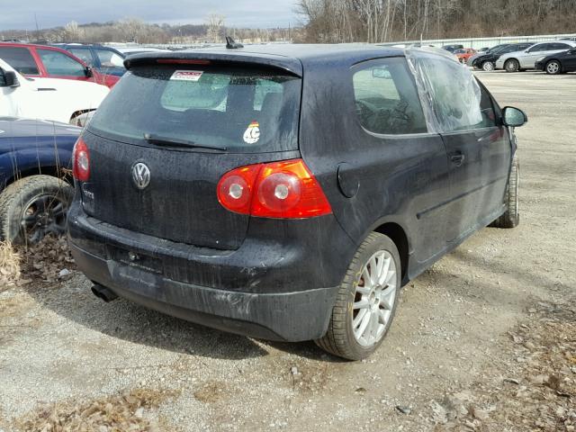 WVWEV71K57W030876 - 2007 VOLKSWAGEN NEW GTI BLACK photo 4