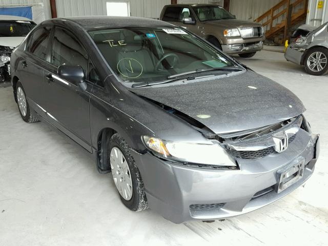 2HGFA16319H330920 - 2009 HONDA CIVIC VP GRAY photo 1