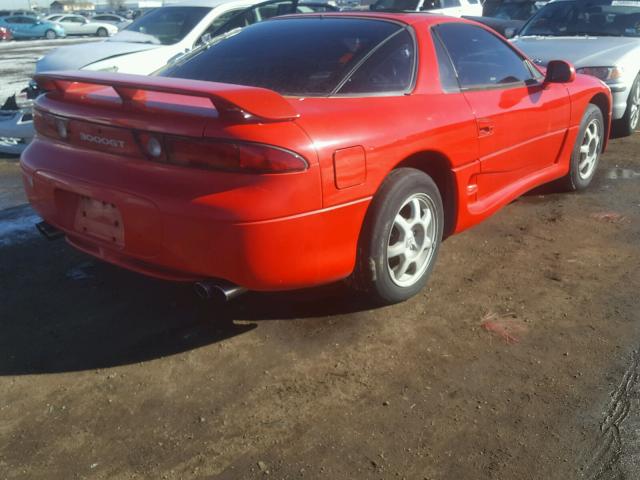 JA3AM54J0RY029438 - 1994 MITSUBISHI 3000 GT RED photo 4