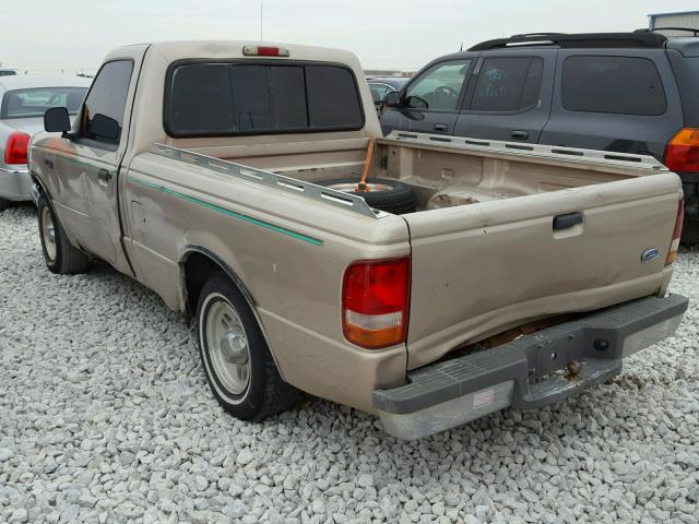 1FTCR10A6VUD56809 - 1997 FORD RANGER TAN photo 3