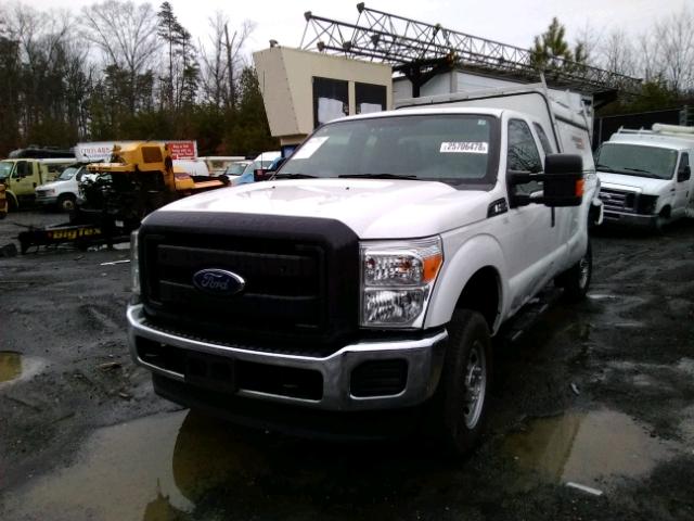 1FT7X2B6XGEA96370 - 2016 FORD F250 SUPER WHITE photo 2