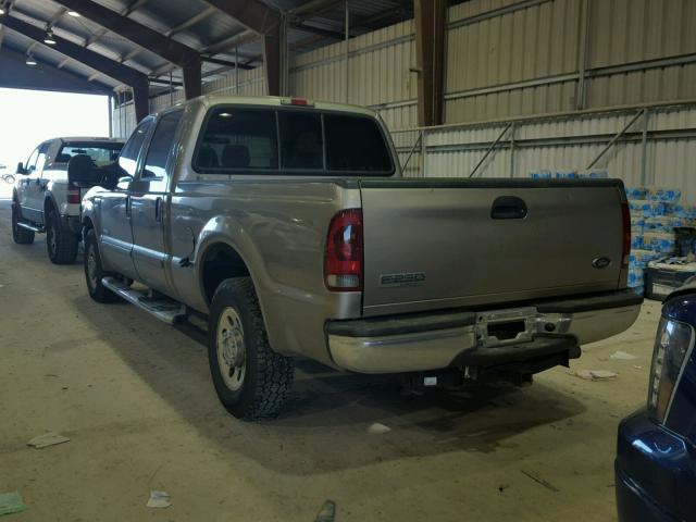 1FTSW20P15EB88473 - 2005 FORD F250 SUPER TAN photo 3