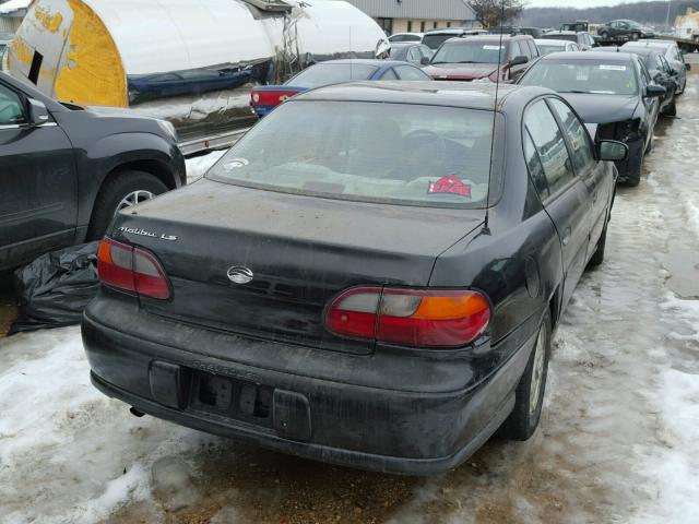 1G1NE52M1WY141649 - 1998 CHEVROLET MALIBU LS BLACK photo 4