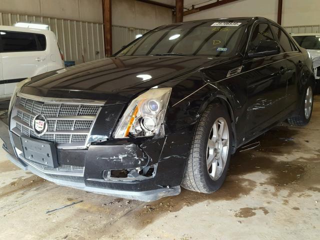 1G6DM577X80117315 - 2008 CADILLAC CTS BLACK photo 2