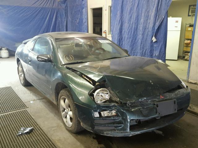 4A3AC44G91E124912 - 2001 MITSUBISHI ECLIPSE GS GREEN photo 1