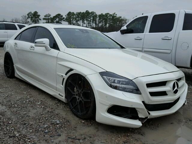 WDDLJ7DB1CA010572 - 2012 MERCEDES-BENZ CLS 550 WHITE photo 1