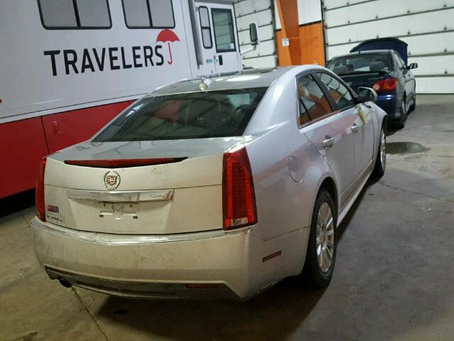 1G6DG5E58D0164796 - 2013 CADILLAC CTS LUXURY SILVER photo 4