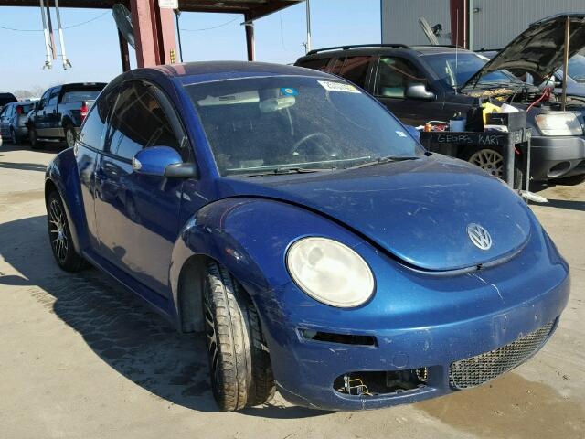 3VWPW31CX8M523958 - 2008 VOLKSWAGEN NEW BEETLE BLUE photo 1