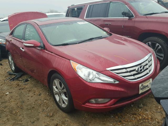 5NPEC4AC9BH087447 - 2011 HYUNDAI SONATA SE BURGUNDY photo 1