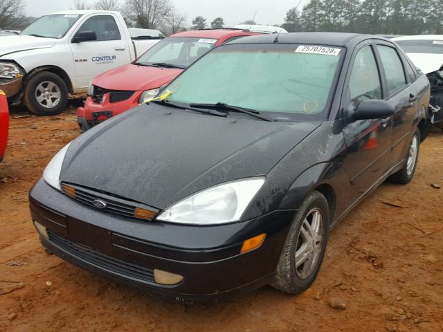 1FAFP34341W358668 - 2001 FORD FOCUS SE BLACK photo 2