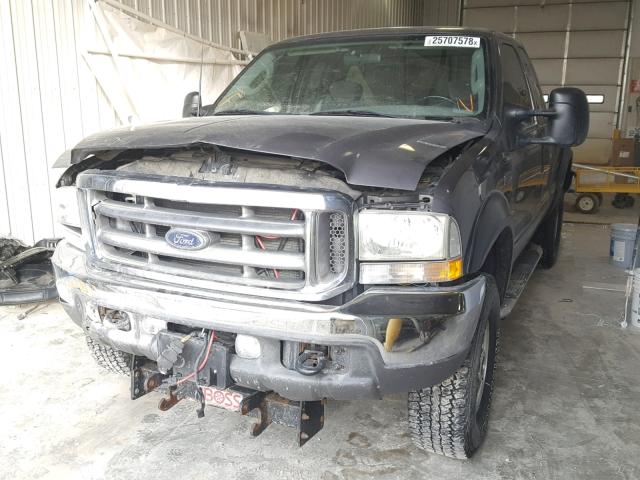 1FTNX21F53EA55051 - 2003 FORD F250 SUPER GRAY photo 2