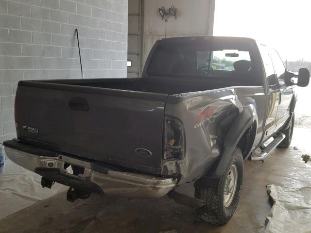 1FTNX21F53EA55051 - 2003 FORD F250 SUPER GRAY photo 4