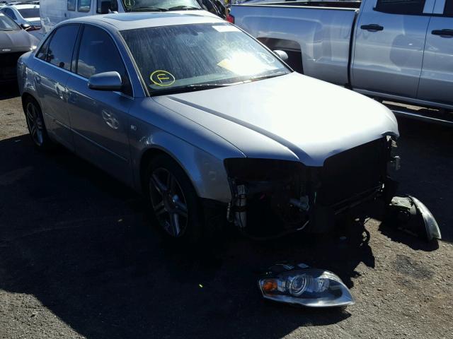 WAUDG68E85A443561 - 2005 AUDI A4 3.2 QUA GRAY photo 1