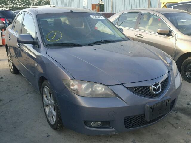 JM1BK32G891195349 - 2009 MAZDA 3 I GRAY photo 1