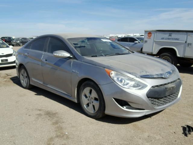 KMHEC4A41CA047344 - 2012 HYUNDAI SONATA HYB SILVER photo 1