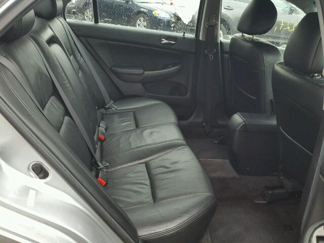 1HGCM65536A068967 - 2006 HONDA ACCORD EX SILVER photo 6