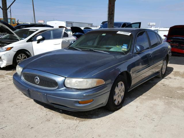 1G4HP54K924227895 - 2002 BUICK LESABRE CU BLUE photo 2