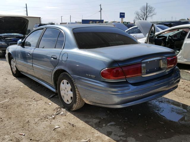 1G4HP54K924227895 - 2002 BUICK LESABRE CU BLUE photo 3