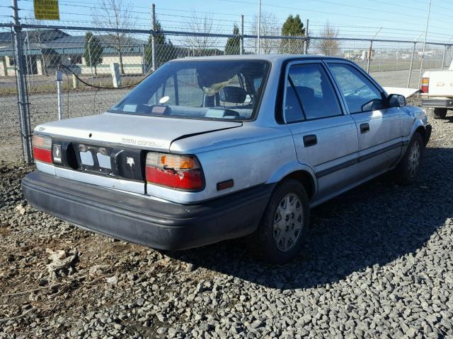 1NXAE92E9KZ017230 - 1989 TOYOTA COROLLA DL BLUE photo 4