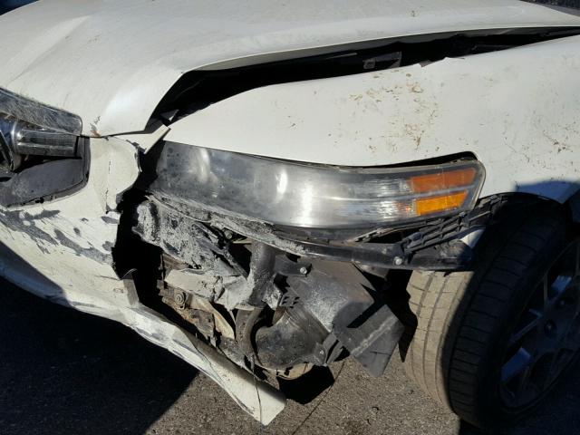 19UUA76547A047919 - 2007 ACURA TL TYPE S WHITE photo 9