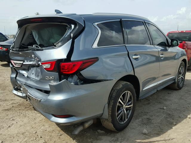 5N1AL0MN9GC510031 - 2016 INFINITI QX60 BLUE photo 4