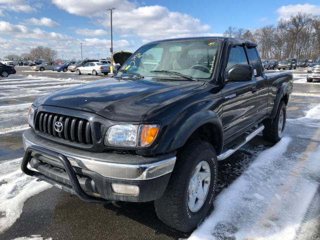 5TEWN72N64Z404584 - 2004 TOYOTA TACOMA XTR BLACK photo 2