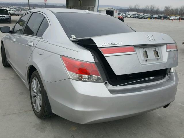 1HGCP2F81CA187329 - 2012 HONDA ACCORD EXL SILVER photo 3