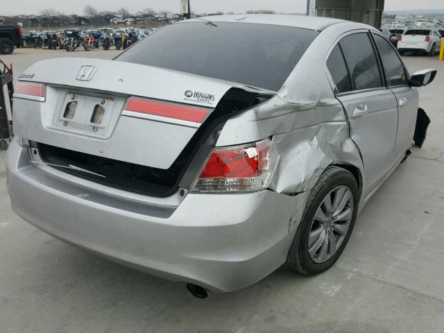 1HGCP2F81CA187329 - 2012 HONDA ACCORD EXL SILVER photo 4