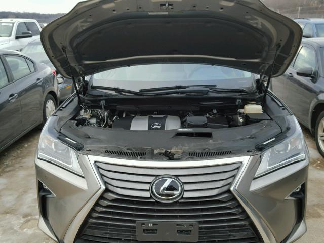 2T2ZZMCA2HC050601 - 2017 LEXUS RX 350 SILVER photo 7