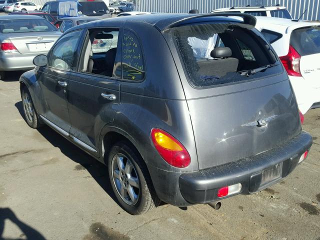 3C8FY68854T223237 - 2004 CHRYSLER PT CRUISER GRAY photo 3