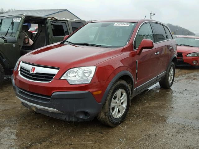 3GSCL33P18S730460 - 2008 SATURN VUE XE RED photo 2