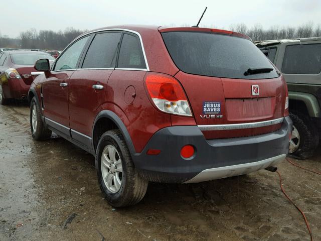 3GSCL33P18S730460 - 2008 SATURN VUE XE RED photo 3