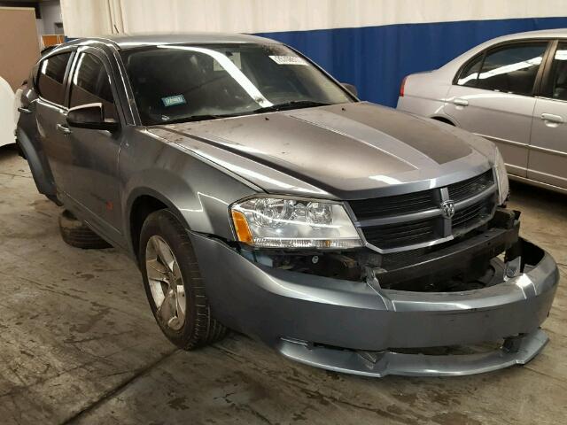 1B3CC4FB9AN228069 - 2010 DODGE AVENGER SX GRAY photo 1