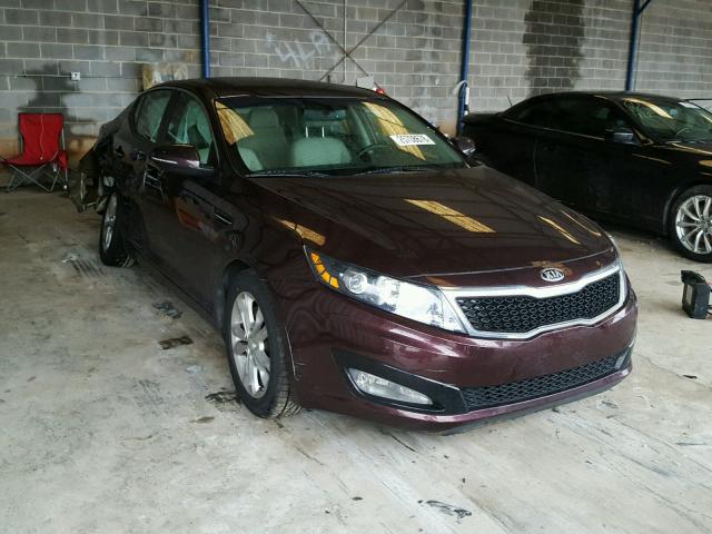 5XXGN4A70DG137964 - 2013 KIA OPTIMA EX MAROON photo 1