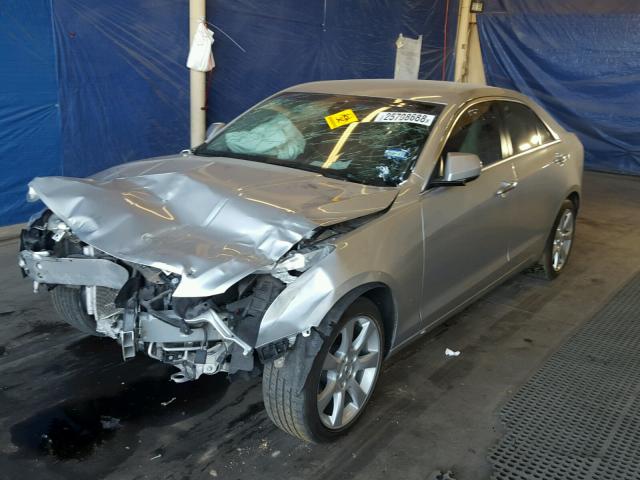 1G6AA5RX5D0166232 - 2013 CADILLAC ATS SILVER photo 2