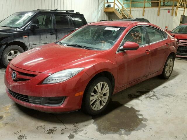 1YVHZ8BH9A5M22342 - 2010 MAZDA 6 I RED photo 2
