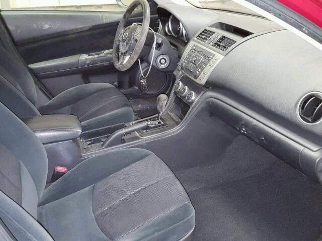 1YVHZ8BH9A5M22342 - 2010 MAZDA 6 I RED photo 5