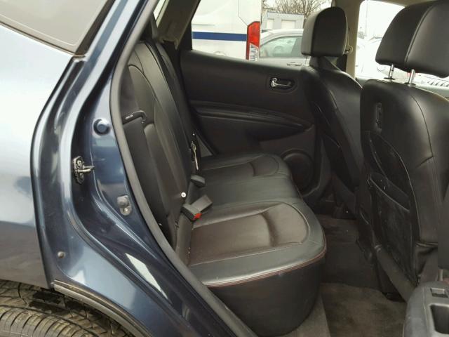 JN8AS5MV0DW140476 - 2013 NISSAN ROGUE S BLUE photo 6