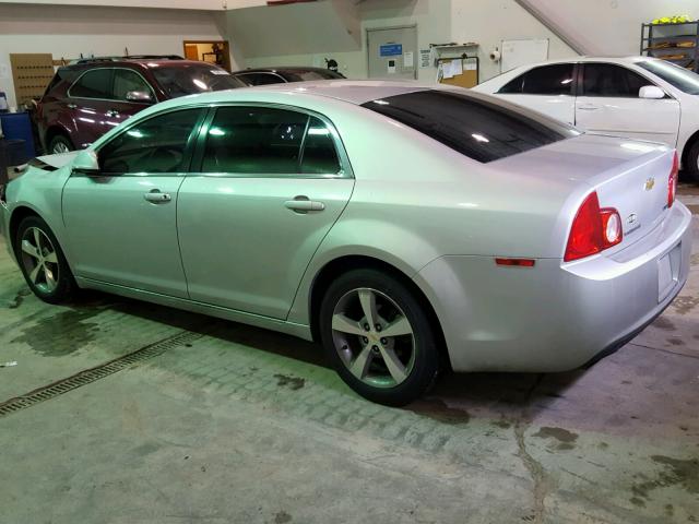 1G1ZC5EU8BF152639 - 2011 CHEVROLET MALIBU 1LT SILVER photo 3